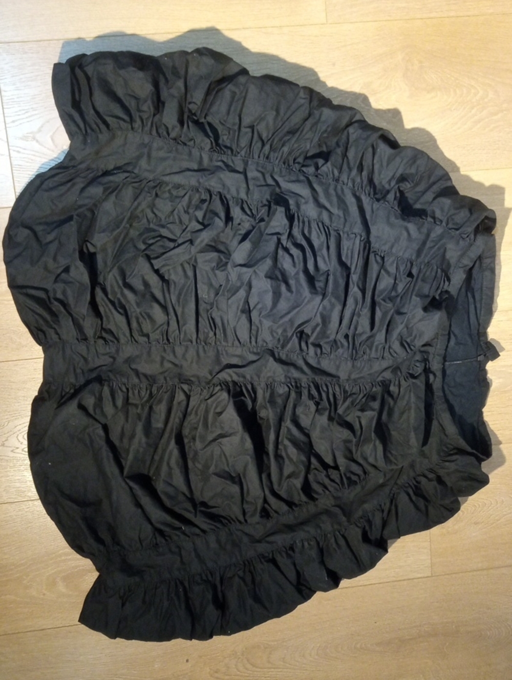 Black Ruffled Women’s Skirt